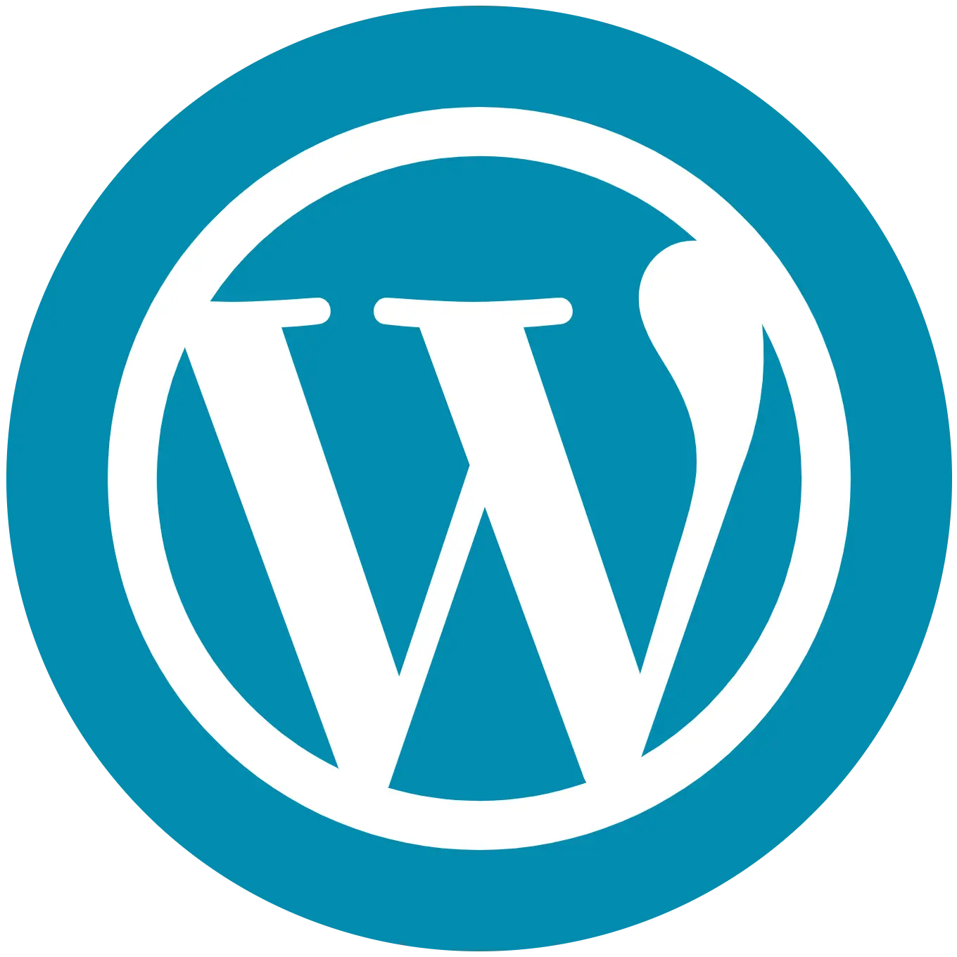 لوگو WordPress